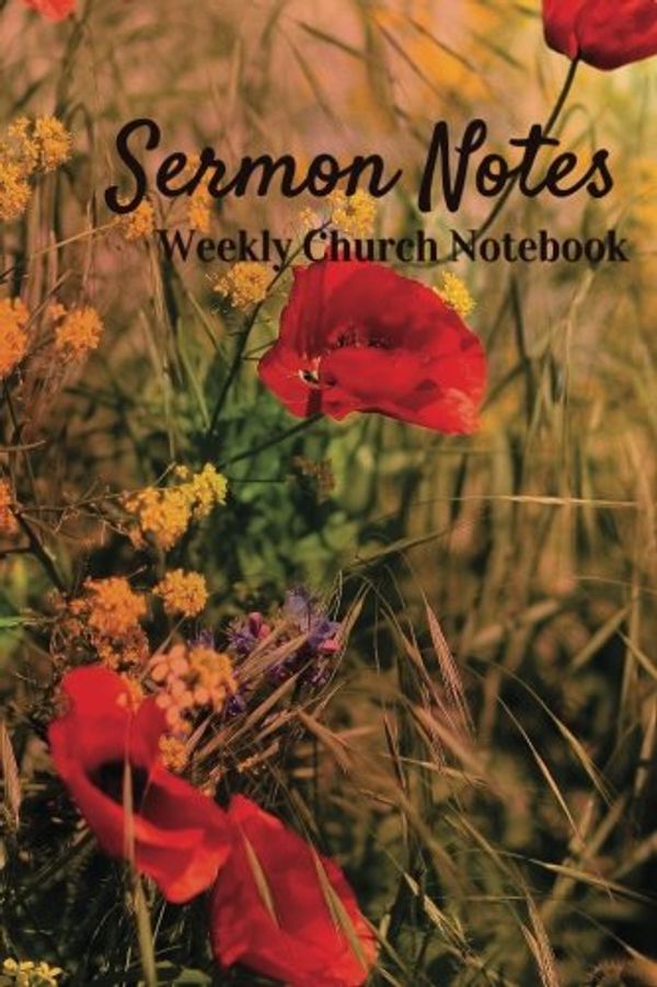 Cover Art for 9781533331991, Sermon Notes (Red): Weekly Church Journal by Rhonda McKnight