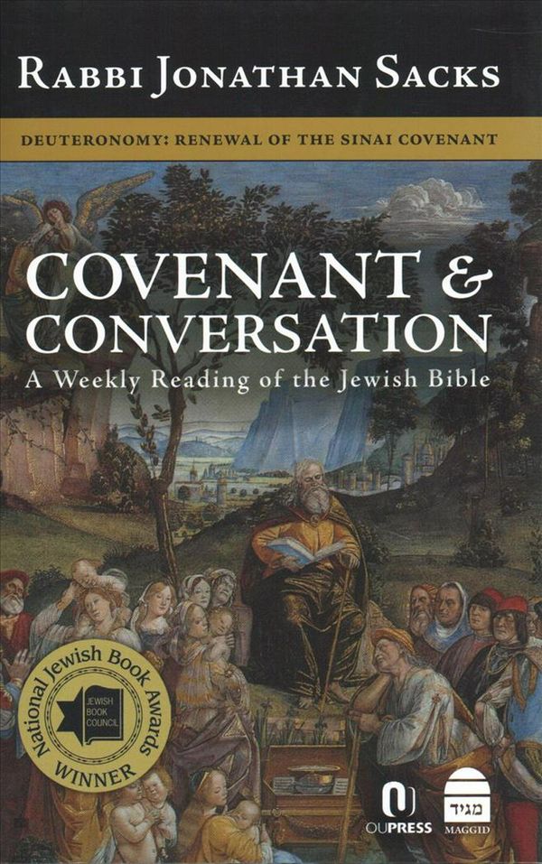 Cover Art for 9781592640249, Covenant & Conversation: Deuteronomy: Renewal of the Sinai Covenant by Jonathan Sacks