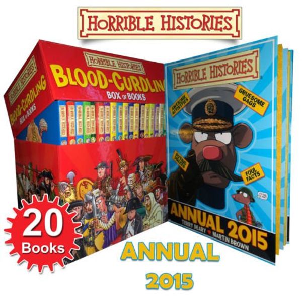 Cover Art for 9788033656708, Blood Curdling Horrible Histories 20 Books Box Set 2015 Annual Book Collection by Terry Deary