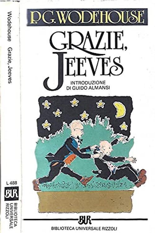 Cover Art for 9788817124881, Grazie, Jeeves by Pelham G. Wodehouse