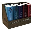 Cover Art for 0748252436320, George R. R. Martin's A Game of Thrones Leather-Cloth Boxed Set (Song of Ice and Fire Series): A Game of Thrones, A Clash of Kings, A Storm of Swords, A Feast for Crows, and A Dance with Dragons by George R. r. Martin