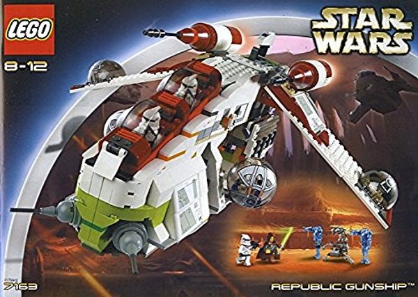 Cover Art for 0673419010313, Republic Gunship Set 7163 by LEGO