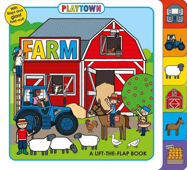 Cover Art for 9780312519599, Playtown: Farm by Roger Priddy