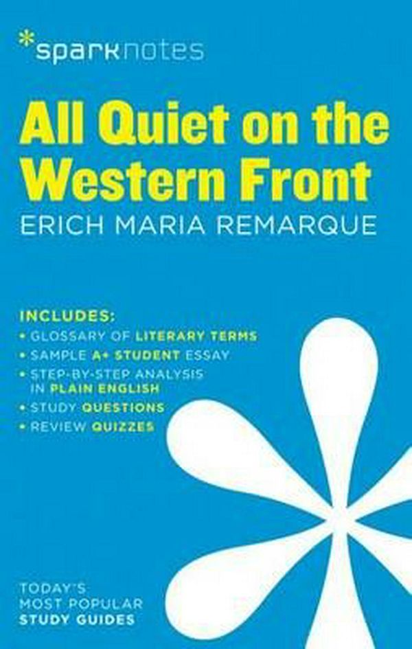 Cover Art for 9781411469419, All Quiet on the Western Front Sparknotes Literature Guide by SparkNotes