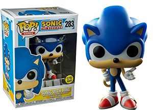 Cover Art for 0889698265720, Sonic The Hedgehog - Sonic with Ring (Glow) Pop! Vinyl Figure by Funko