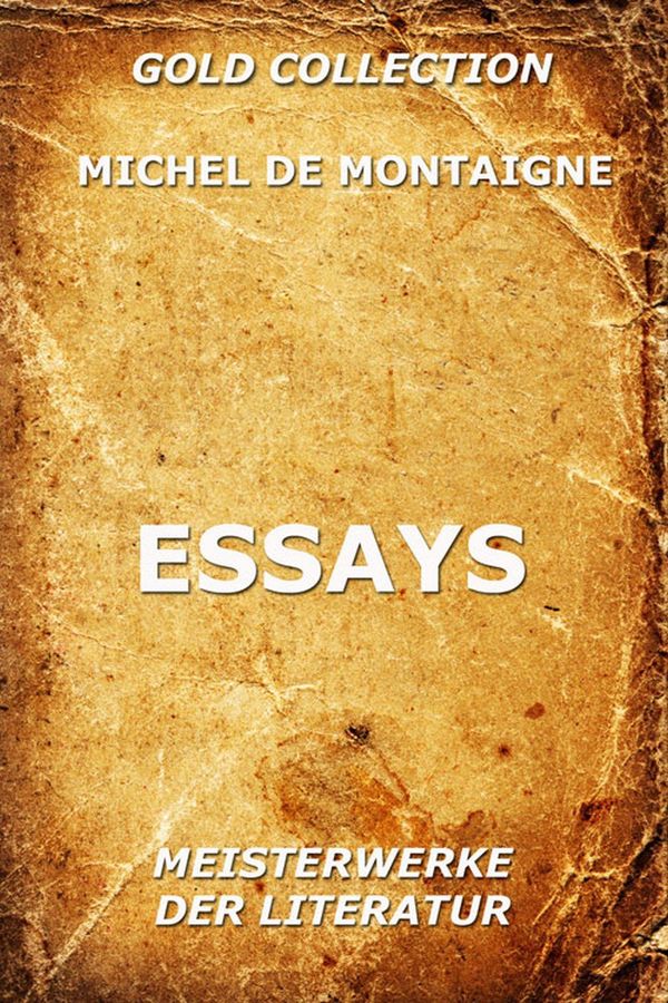 Cover Art for 9783849613822, Essays by Michel de Montaigne