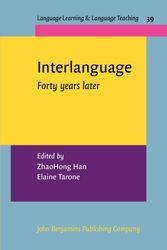 Cover Art for 9789027213204, Interlanguage by ZhaoHong Han