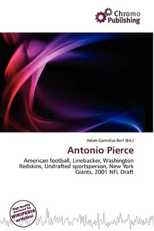 Cover Art for 9786134907361, Antonio Pierce by Adam Cornelius Bert