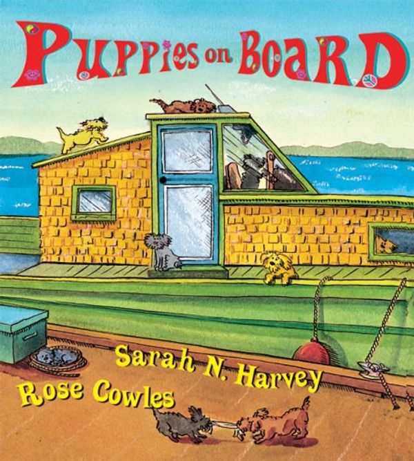Cover Art for 9781551433905, Puppies on Board by Sarah N. Harvey