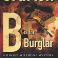 Cover Art for 9780330315838, B is for Burglar by Sue Grafton