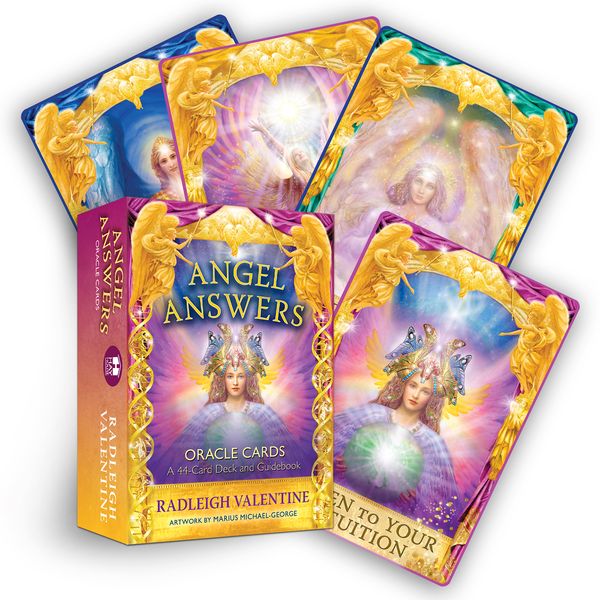 Cover Art for 9781401959241, Angel Answers Oracle Cards: A 44-card Deck and Guidebook by Radleigh Valentine