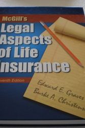 Cover Art for 9781582930336, McGill's Legal Aspects of Life Insurance by Edward E. Graves