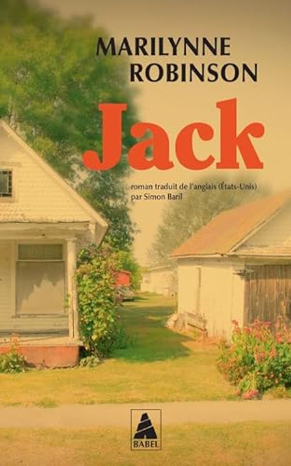 Cover Art for 9782330191764, Jack by Marilynne Robinson