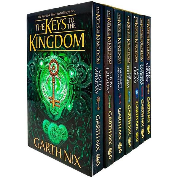 Cover Art for 9781471410901, The Keys to the Kingdom Complete Series Books 1 - 7 Collection Box Set by Garth Nix (Mister Monday, Grim Tuesday, Drowned Wednesday, Sir Thursday, Lady Friday, Superior Saturday & Lord Sunday) by Garth Nix