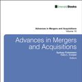 Cover Art for 9781786353931, Advances in Mergers and Acquisitions by Cary L. Cooper