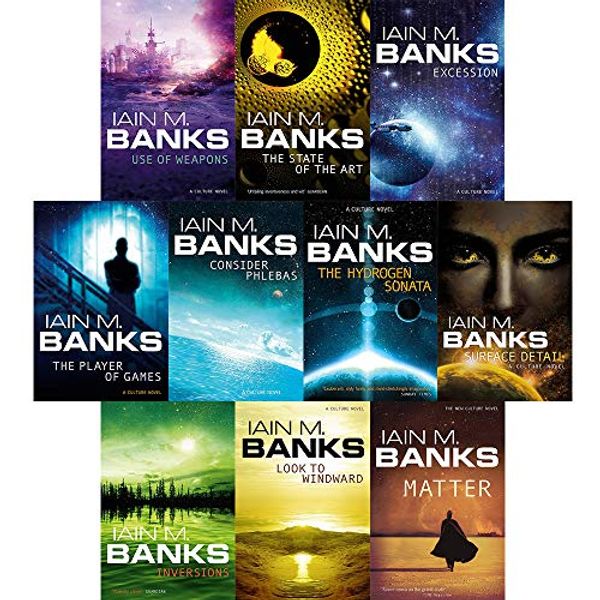 Cover Art for B006RHCI2S, Culture Series 10 Books collection set pack by Iain M. Banks