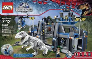 Cover Art for 0673419234443, Indominus Rex Breakout Set 75919 by LEGO