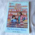 Cover Art for 9780590435116, The Truth About Stacey (An Apple Paperback) by Ann M. Martin