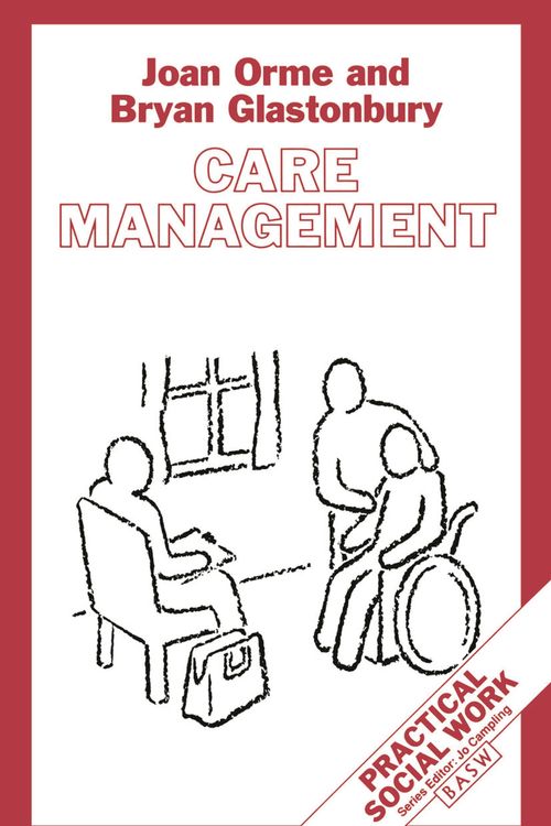 Cover Art for 9780333544105, Care Management by Joan Orme