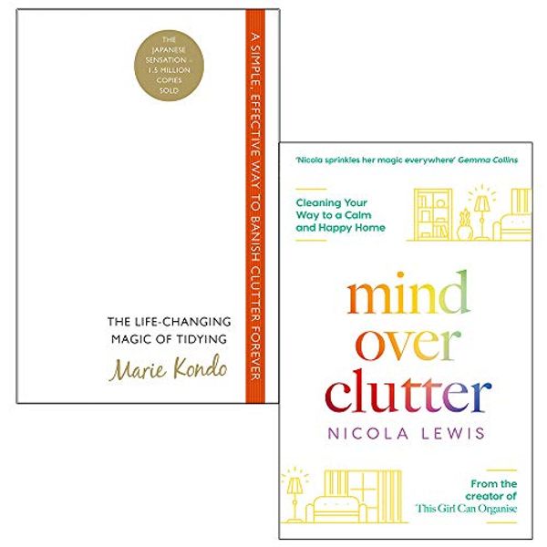 Cover Art for 9789123957279, The Life-Changing Magic of Tidying By Marie Kondo & Mind Over Clutter By Nicola Lewis 2 Books Collection Set by Marie Kondo, Nicola Lewis