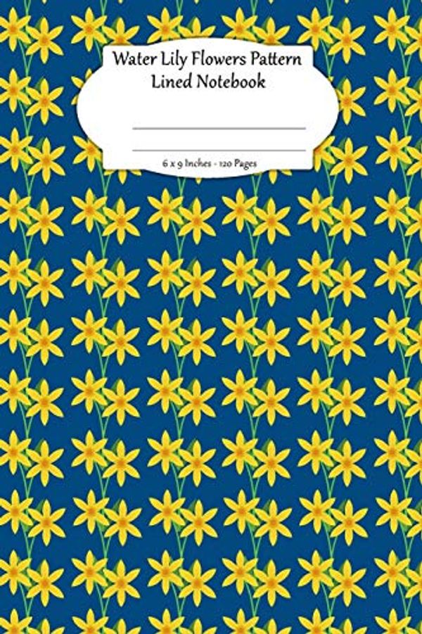 Cover Art for 9781797421001, Water Lily Flowers Pattern Lined Notebook by Ts Publishing