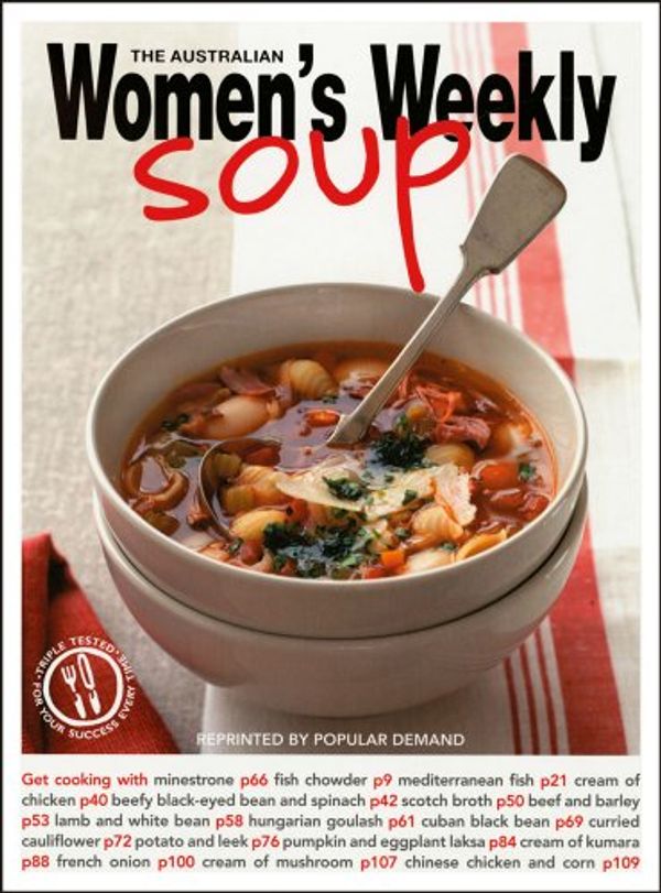Cover Art for 9781863965767, Soup by The Australian Women's Weekly