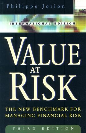 Cover Art for 9780071260473, Value at Risk by Philippe Jorion