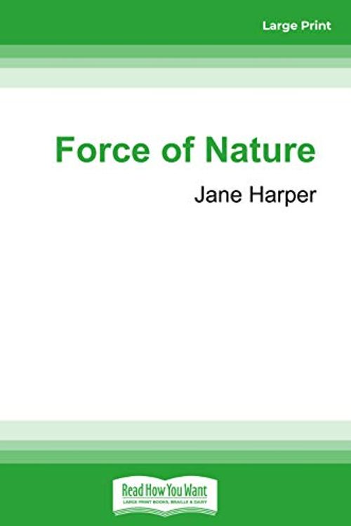Cover Art for 9781525265754, Force of Nature by Jane Harper