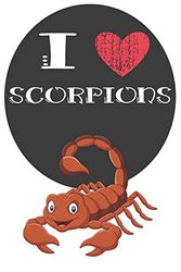 Cover Art for 9781689230780, I Heart Scorpions: A Cute Scorpion Lovers Journal / Notebook / Diary Perfect for Birthday Present or Christmas Gift Great for kids, Teens or Students(6x9 - 110 Blank Lined Pages) by Bendle Publishing