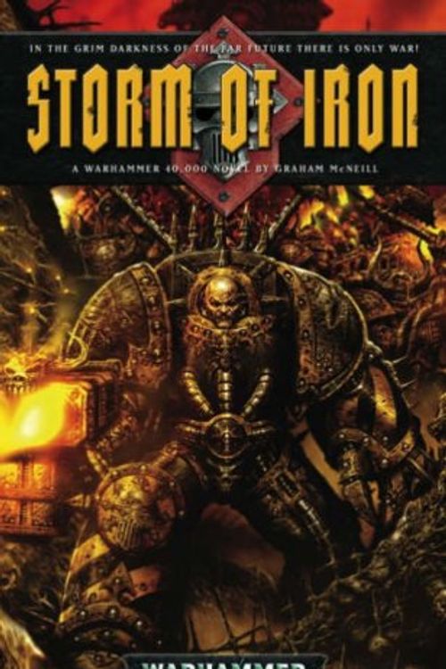 Cover Art for 9781844165308, Storm of Iron (Warhammer 40, 000) by Graham McNeill