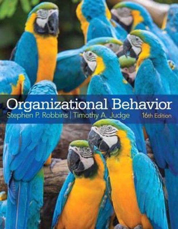 Cover Art for 9780133507645, Organizational Behavior by Stephen P. Robbins, Timothy A. Judge