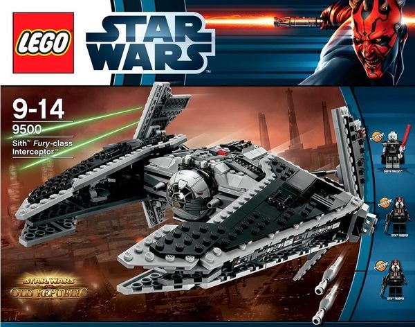 Cover Art for 5702014841000, Sith Fury-class Interceptor Set 9500 by LEGO