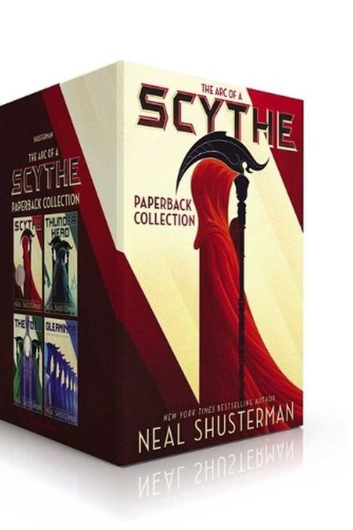 Cover Art for 9781665942744, The Arc of a Scythe Paperback Collection (Boxed Set): Scythe; Thunderhead; The Toll; Gleanings by Neal Shusterman