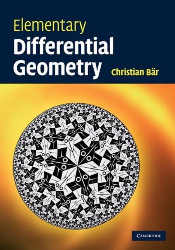 Cover Art for 9780521896719, Elementary Differential Geometry by Christian Bär