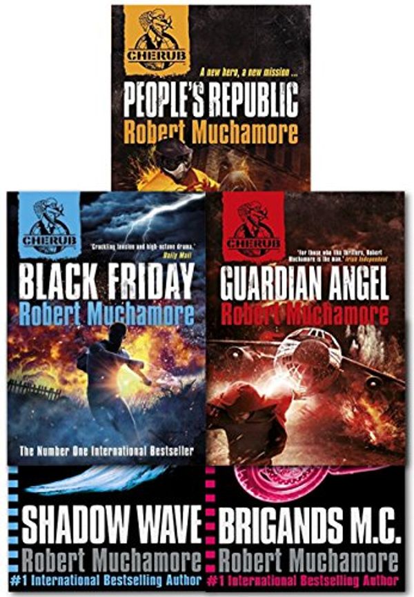 Cover Art for 9789526528069, Cherub Series 3 Collection 5 Books Set (Books 11 To 15) By Robert Muchamore (Brigands M.C, Guardian Angel, Black Friday, Shadow Wave, People's Republic) by Robert Muchamore