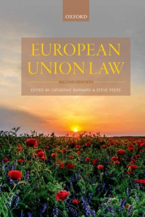 Cover Art for 9780198789130, European Union Law by Unknown