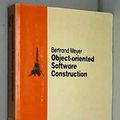 Cover Art for 9780136290315, Object-oriented Software Construction by Bertrand Meyer