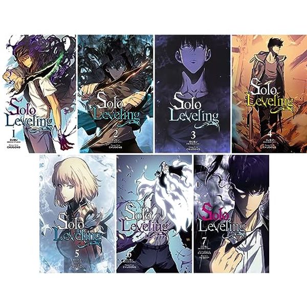 Cover Art for B0B3DB4FSF, Solo Leveling Manga Series Vol 1-4: 4 Books Collection Set by Chugong, 9781975319434 Solo Leveling Vol. 1 1975319435, 9781975319458 Solo Leveling Vol. 2 1975319451, 9781975336516 Solo Leveling Vol. 3 1975336518, 9781975337247 Solo Leveling Vol. 4 1975337247