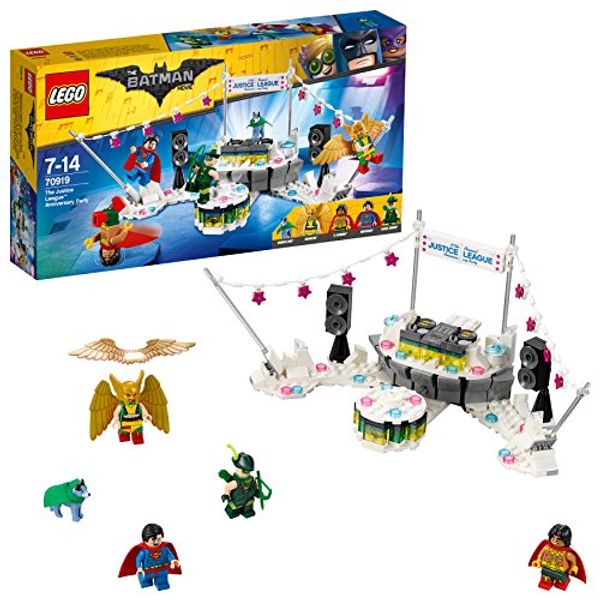 Cover Art for 5702016093018, LEGO Batman Movie DC The Justice League Anniversary Party 70919 Playset Toy by 