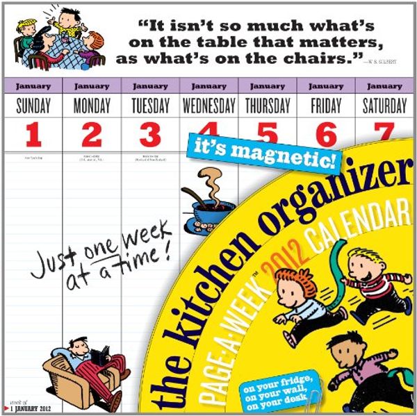 Cover Art for 9780761162766, The Kitchen Organizer Page-A-Week Calendar by Workman Publishing