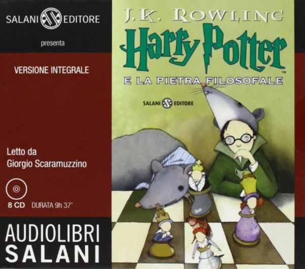 Cover Art for 9788862560320, Harry Potter e la pietra filosofale. Audiolibro. 8 CD Audio by J. K. Rowling