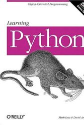 Cover Art for 9781600330216, Learning Python by Mark Lutz, David Ascher
