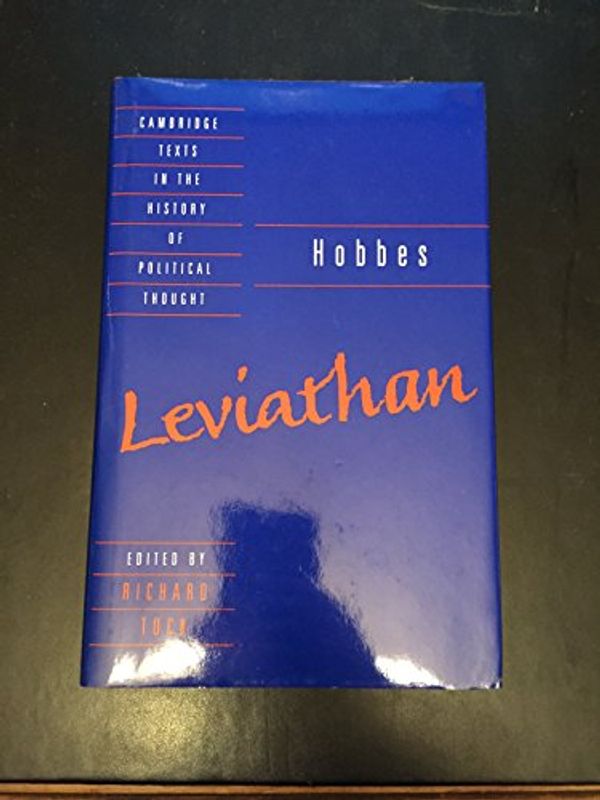 Cover Art for 9780521394925, Hobbes: Leviathan by Thomas Hobbes