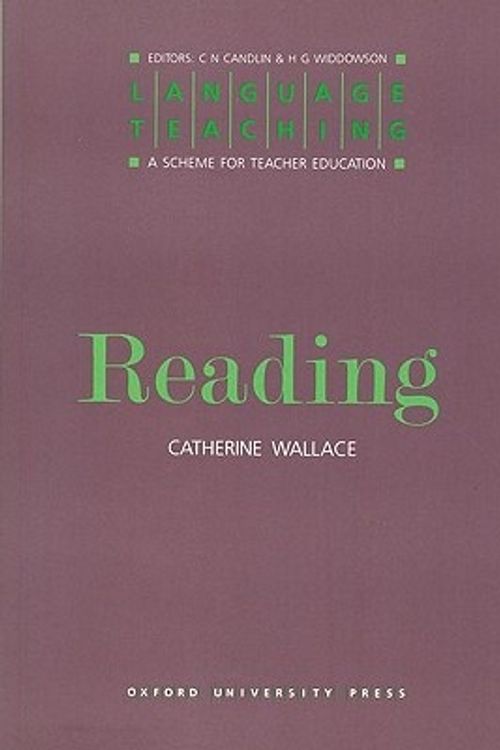 Cover Art for 9780194371308, Reading by Catherine Wallace