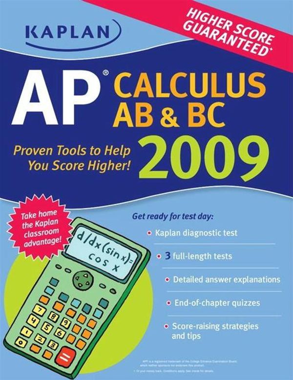 Cover Art for 9781607142317, Kaplan AP Calculus AB & BC 2009 by Tamara Lefcourt Ruby