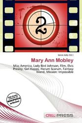 Cover Art for 9786136708652, Mary Ann Mobley by Iosias Jody