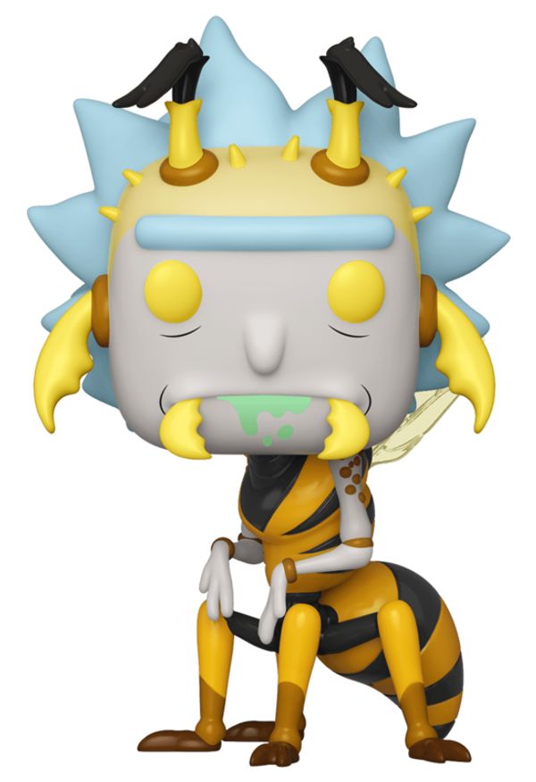 Cover Art for 0889698442558, Rick & Morty - Wasp Rick Pop! Vinyl Figure by FUNKO