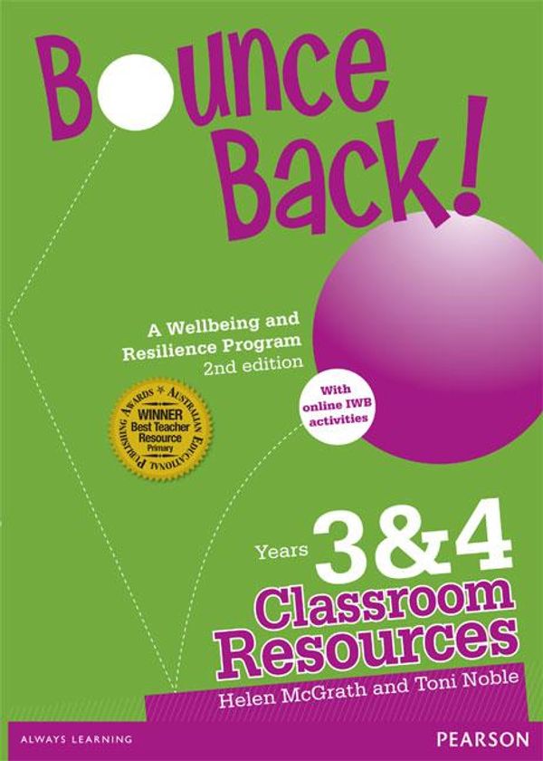 Cover Art for 9781442534636, Bounce Back! Years 3 and 4 - Classroom Resources by Helen McGrath, Toni Noble