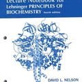 Cover Art for 9780716759546, Principles of Biochemistry: Lecture Note Book by Lehninger, Albert L., Nelson, David L., Cox, Michael