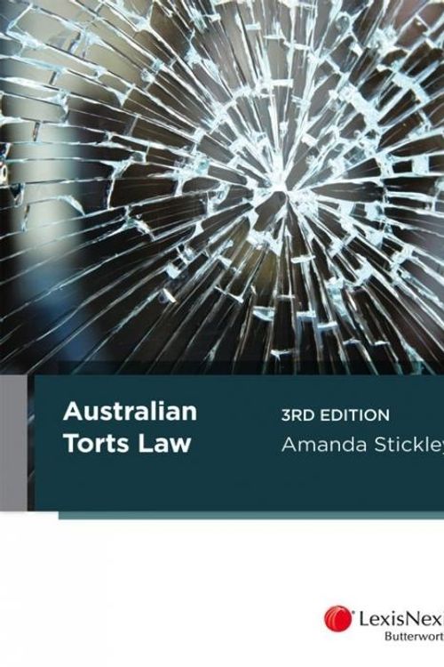 Cover Art for 9780409330151, Australian Torts Law by Amanda Stickley
